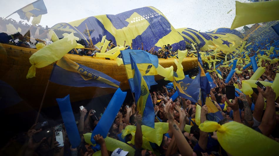 Hinchas de Boca. Foto: Reuters