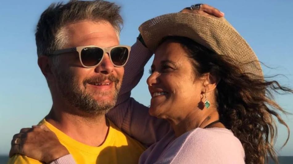 Fernanda Calleón y Ricky Diotto, ex pareja. Foto: NA.