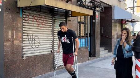 Carlos Izquierdoz, Boca Juniors, Lesionado