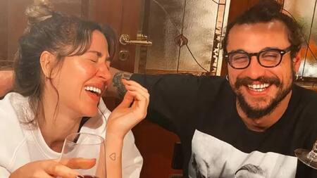 Jimena Barón y Daniel Osvaldo. Foto: Instagram.