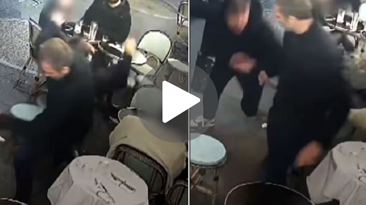 Imágenes de cómo se inicio la pelea