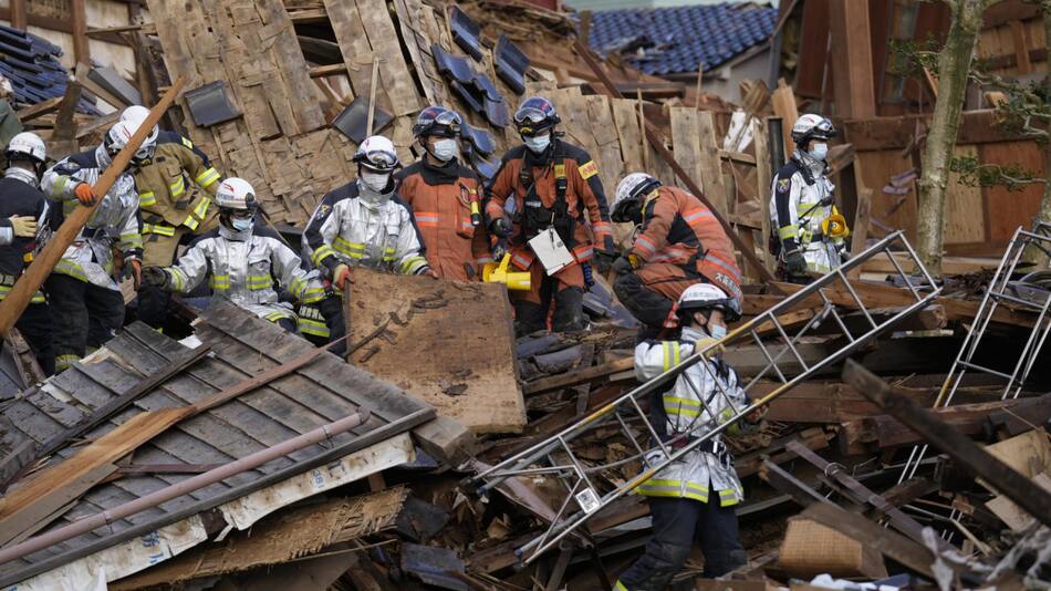 Terremoto en Japón. Foto: EFE.