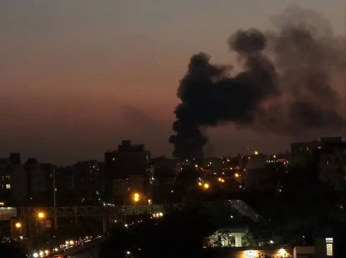 Bombardeo de Estados Unidos sobre Irán.