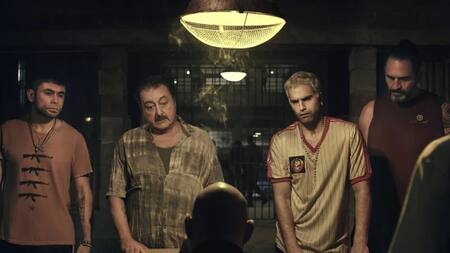 Claudio Rissi y Nicolás Furtado en El Marginal. Foto: NA.