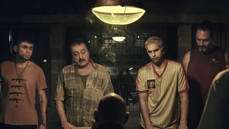 Claudio Rissi y Nicolás Furtado en El Marginal. Foto: NA.