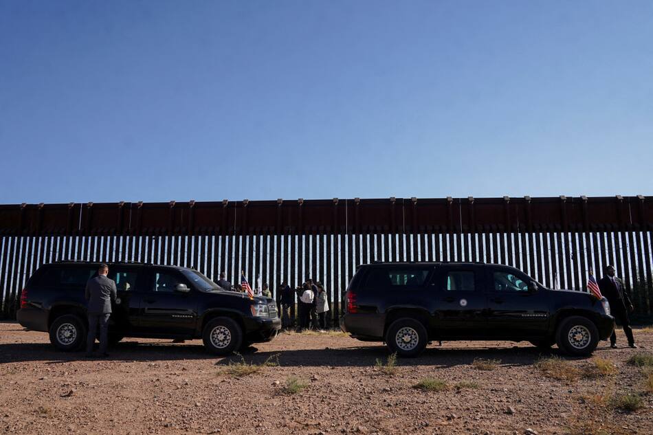 Frontera México-Estados Unidos; migrantes. Foto: Reuters