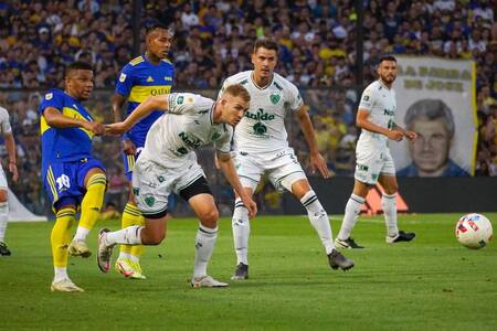 Boca vs Sarmiento, fútbol argentino, NA