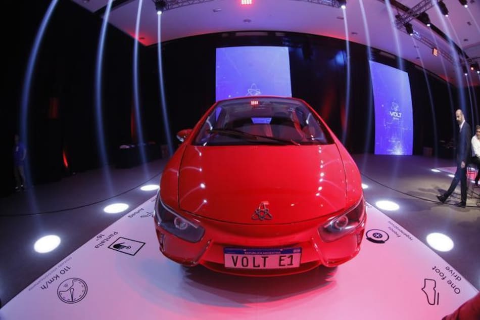 Volt Motors presentó el primer auto eléctrico fabricado en la Argentina