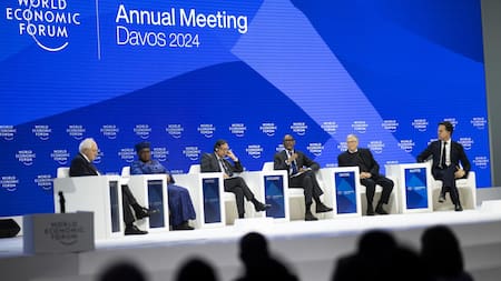 Foro de Davos. Foto: EFE