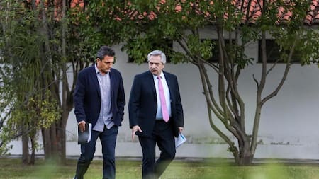 Sergio Massa y Alberto Fernández