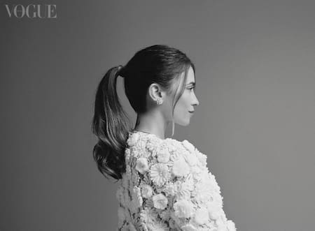 Antonela Roccuzzo, tapa de Vogue. Foto: Lucas Ricci.