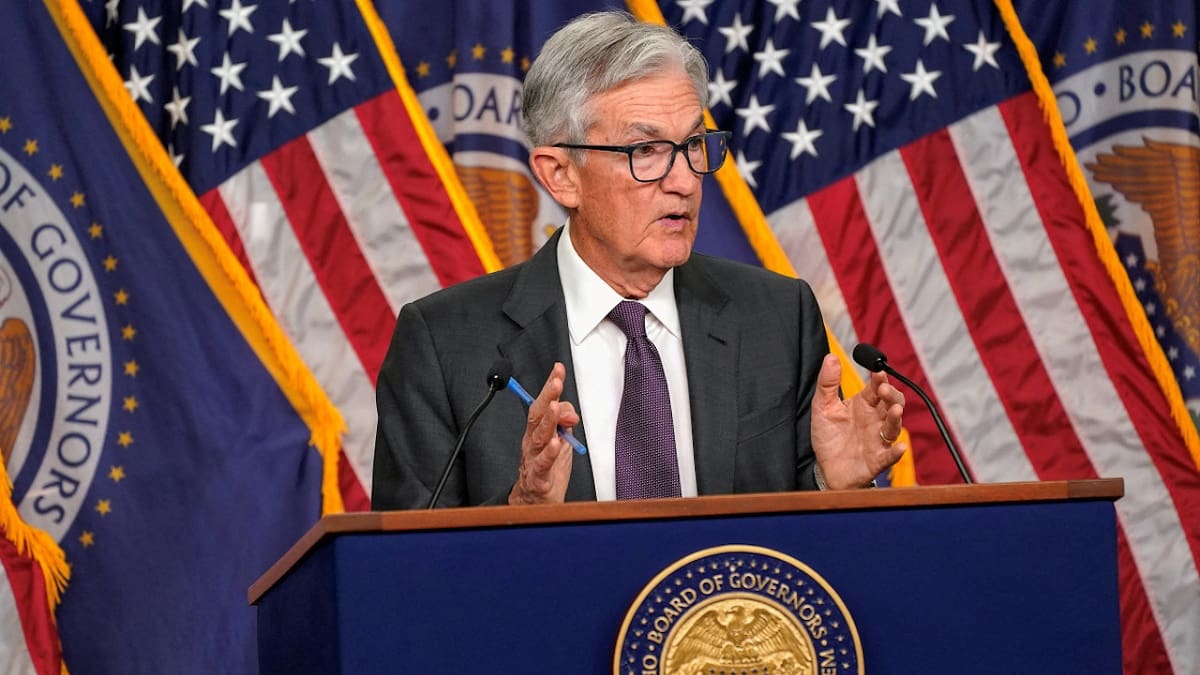 Jerome Powell, presidente de la Reserva Federal (Fed). Foto: Reuters (Nathan Howard)