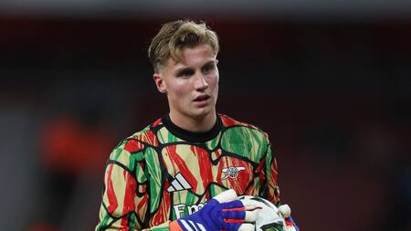 Jack Porter, arquero del Arsenal. Foto: Reuters.