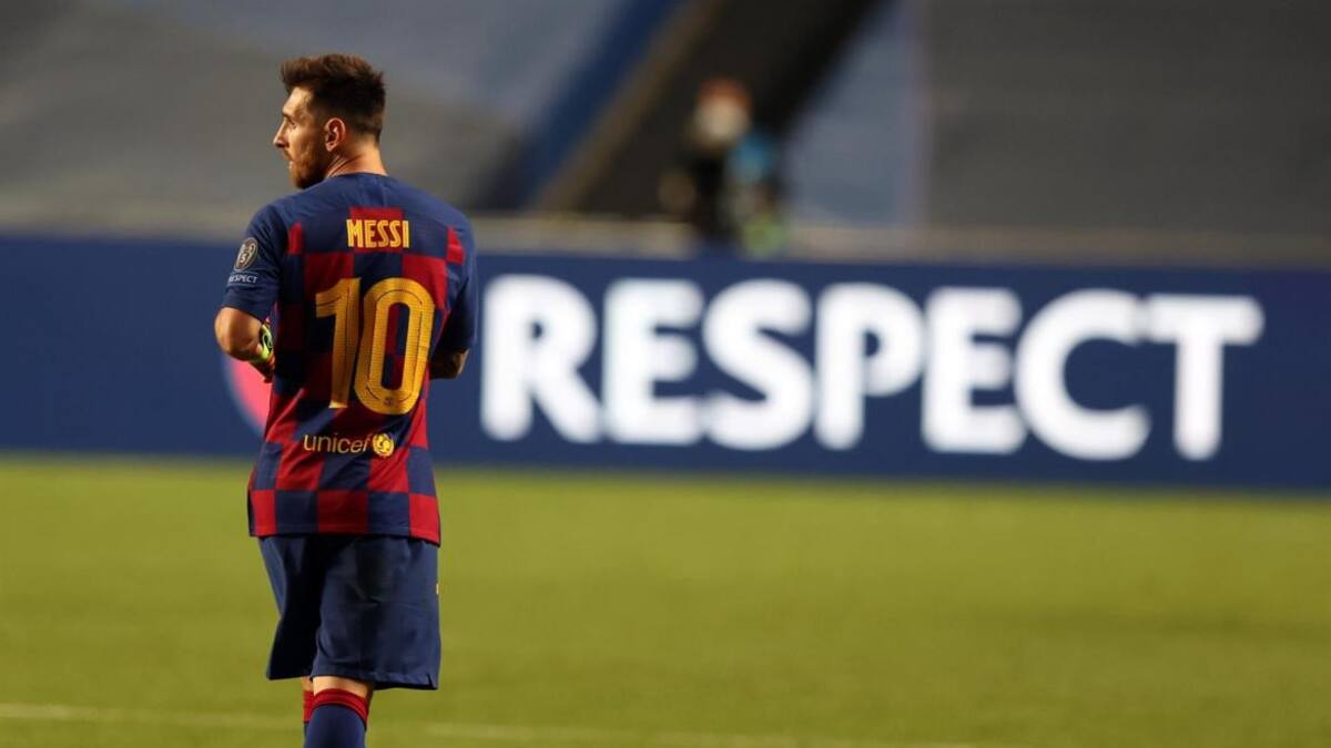 Lionel Messi en el Barcelona, EFE