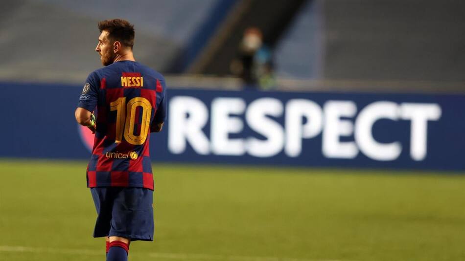 Lionel Messi en el Barcelona, EFE