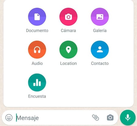 Encuestas, la nueva opción de WhatsApp. Foto: Captura de pantalla