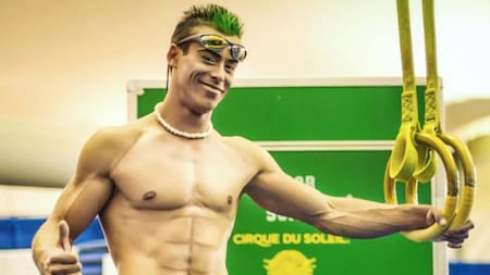 Yann Arnaud acróbata fallecido del Cirque du Soleil