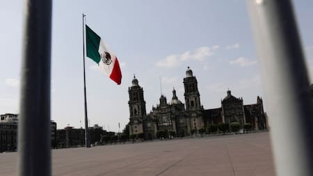 Bandera de México. Foto: Reuters.