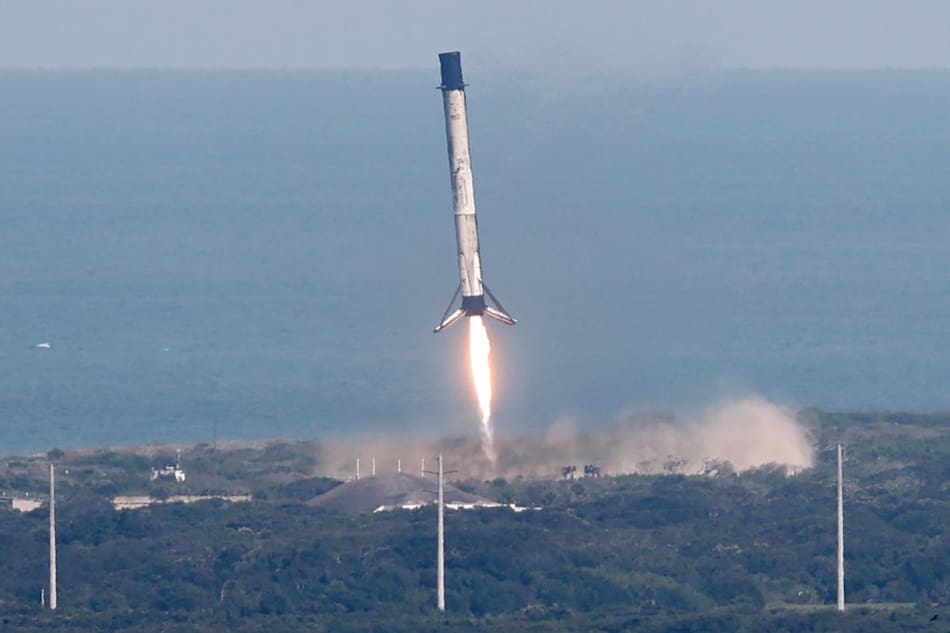 SpaceX, lanzamiento, foto Reuters