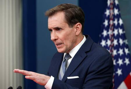 John Kirby, portavoz de la Casa Blanca. Foto: Reuters.