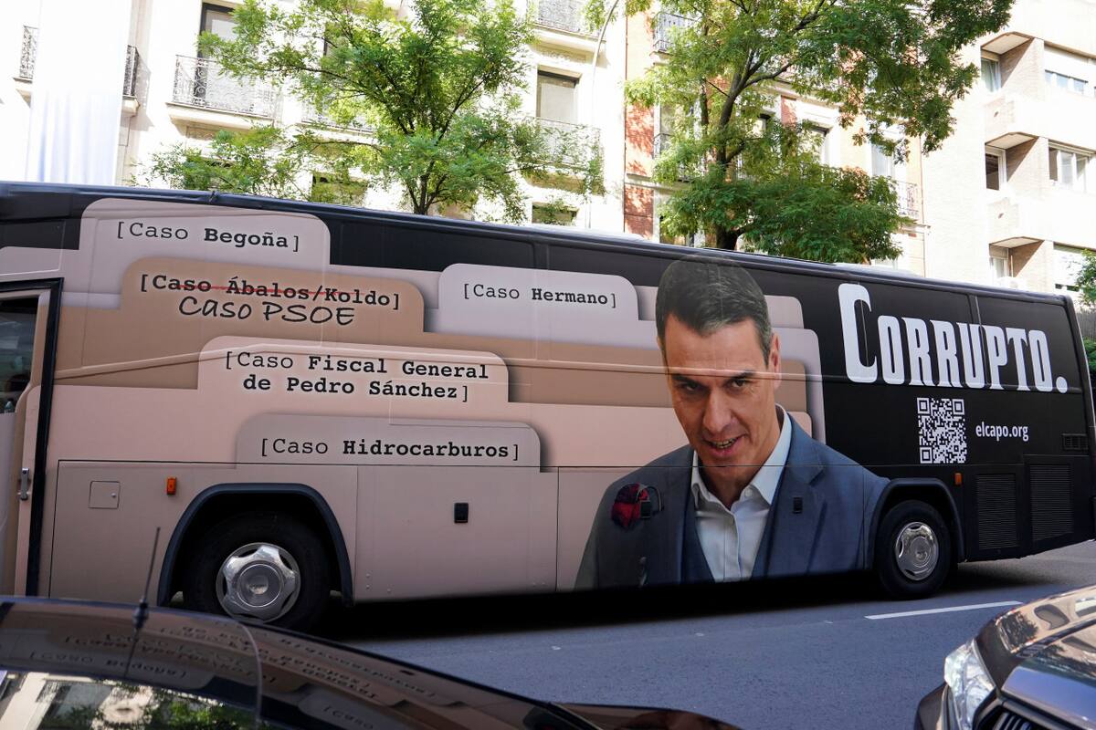 Protestas contra Pedro Sánchez en España. Foto: REUTERS/Ana Beltran