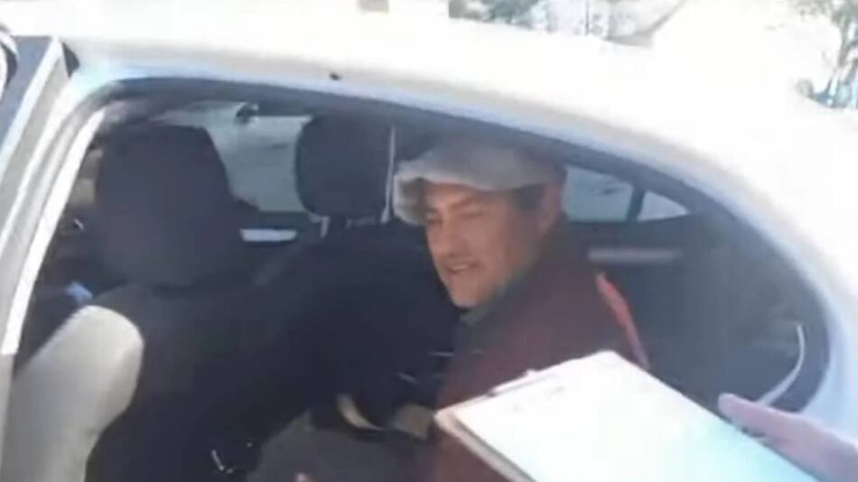 Momento en el que Méndez fue detenido. NA