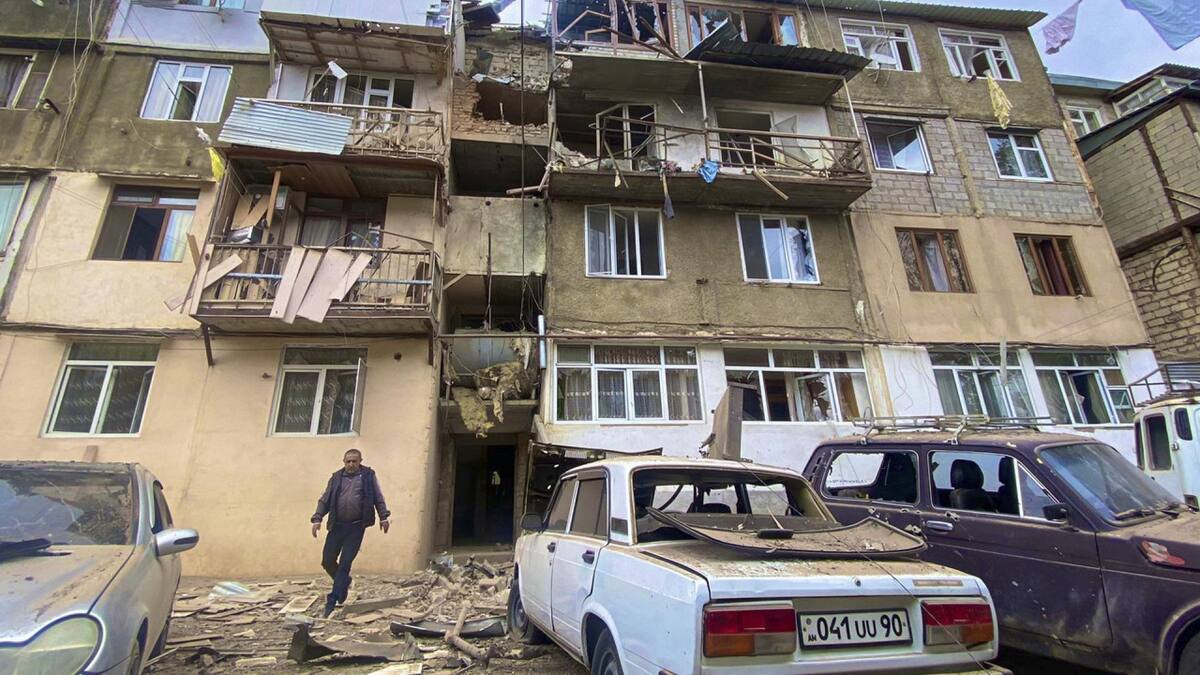 Operación militar de Azerbaiyán. Foto: EFE.
