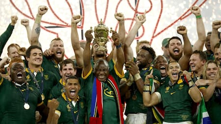 Sudáfrica campeón, Mundial de Rugby. Foto: EFE