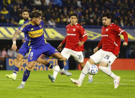 Boca enfrentó a Independiente. Foto: NA/Damián Dopacio.