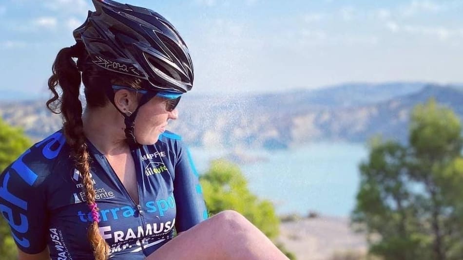 Cecilia Sopeña, exprofesora de matemáticas y ciclista de competición española.