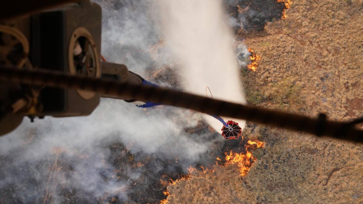 Incendios forestales en Hawai. Foto: EFE
