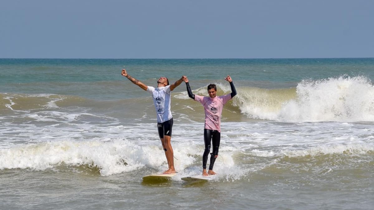 Inicio de temporada de surf en Chapadmalal