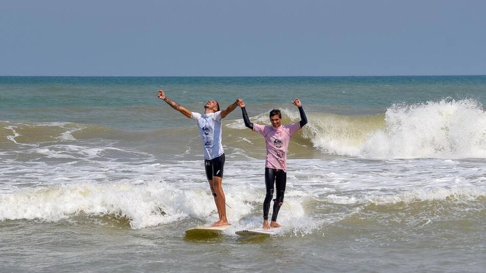Inicio de temporada de surf en Chapadmalal
