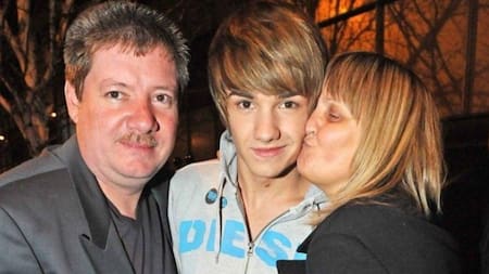 Geoff, Karen y Liam Payne. Foto: X