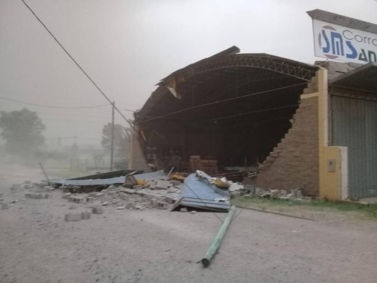 Impresionante tormenta en La Pampa 4