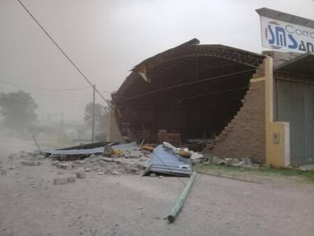 Impresionante tormenta en La Pampa 4