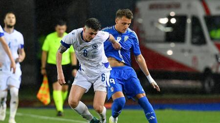 Mateo Retegui; Selección de Italia. Foto: Reuters.