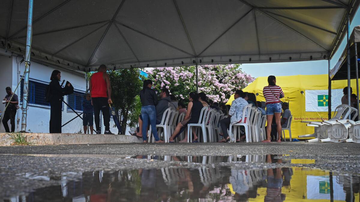 Dengue en Brasil. Foto: EFE