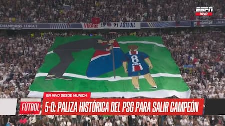 El homenaje del PSG a la hija fallecida de Luis Enrique. Foto: Captura.