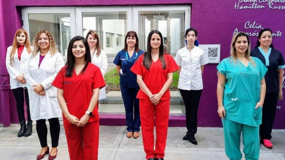 Equipo médico de mujeres, Foto: Prensa Ministerio de las Mujeres, Géneros y Diversidad