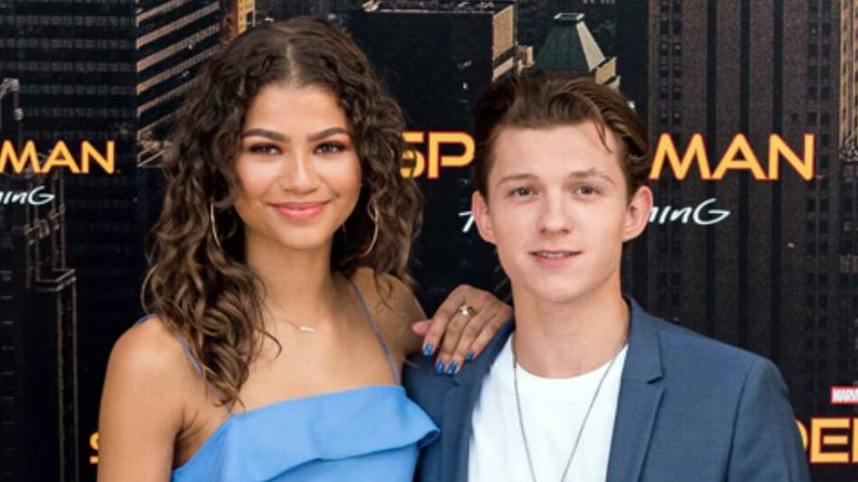 Zendaya y Tom Holland. Foto: Reuters