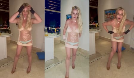 El nuevo video de Britney Spears que preocupó a sus fans. Foto: captura video.