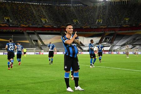 Europa League, Lautaro Martínez, Inter vs. Shakhtar, fútbol internacional, NA