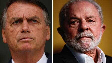 Jair Bolsonaro y Lula. Foto: NA.