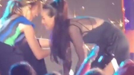 Natalia Oreiro - caída