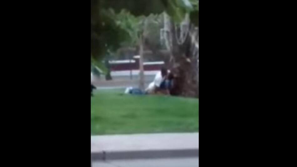 Filmados teniendo sexo en plazoleta de Neuquén