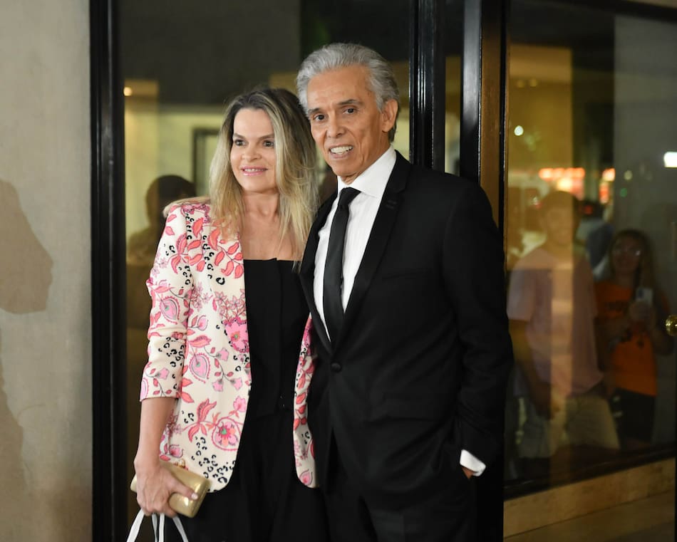 Jairo en el cumpleaños número 97 de Mirtha Legrand. Foto: NA.