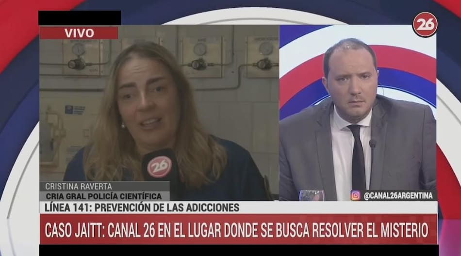 Laboratorio ciéntifico policial - Móvil desde Canal 26