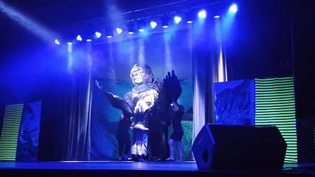 Merlo: se estrenó a sala repleta y con gran Éxito King Kong, El Musical