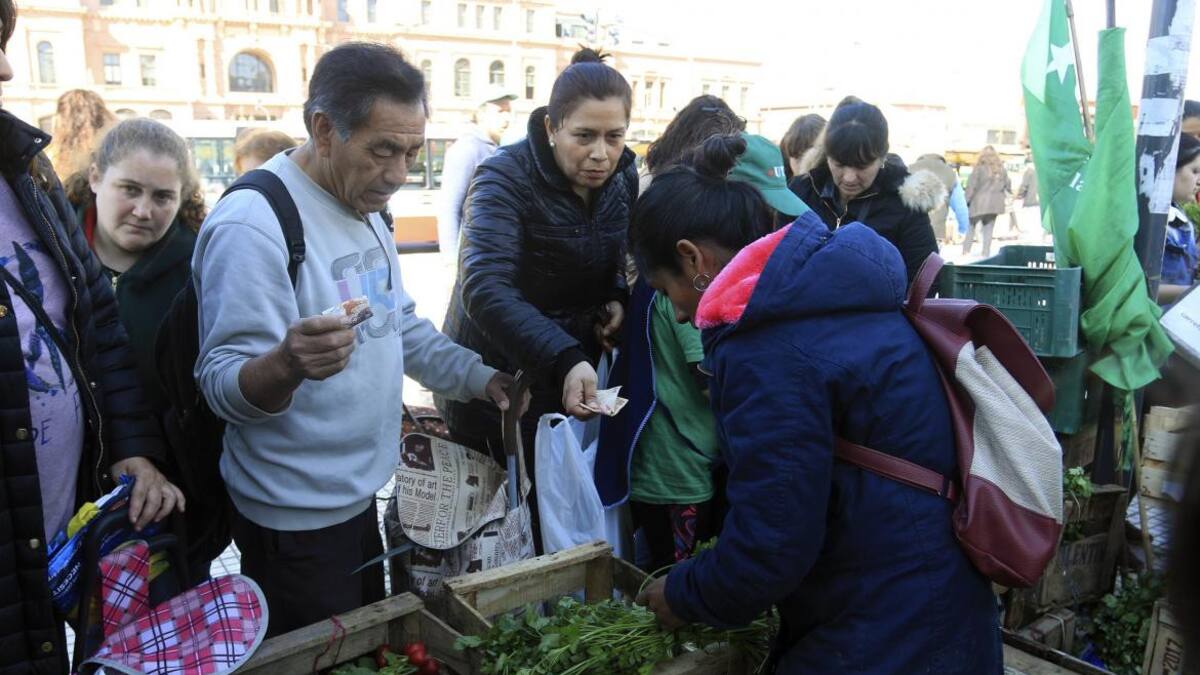 Alimentazo en Plaza de Mayo, Agencia NA